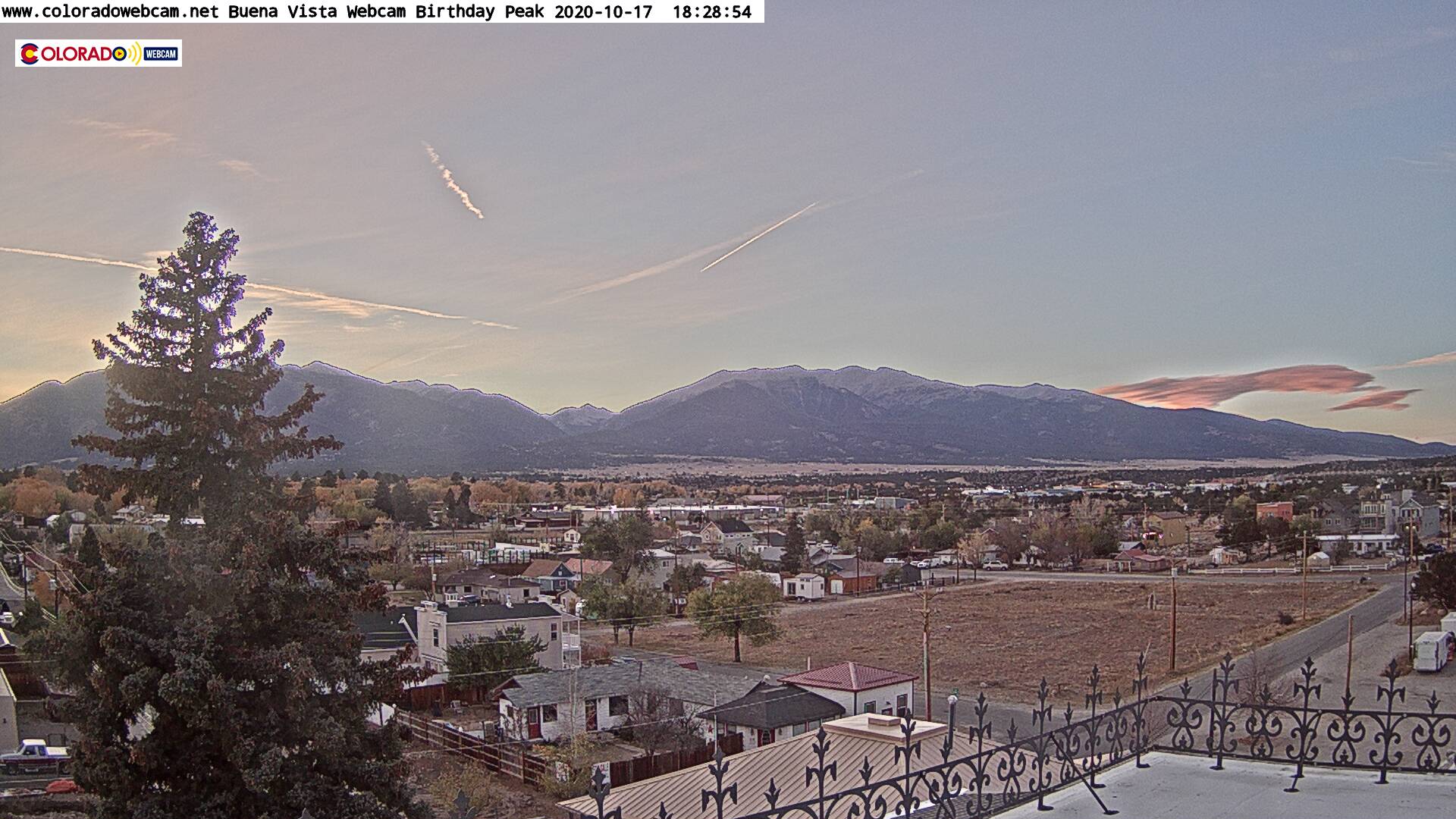 Buena Vista Webcam Birthday Peak NW View Buena Vista Heritage Museum Colorado Webcam