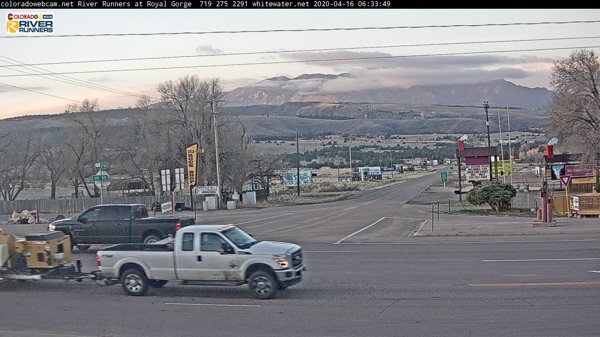 Cañon City Royal Gorge HWY 50 WebCam River Runners at the Royal Gorge 719  395 2466